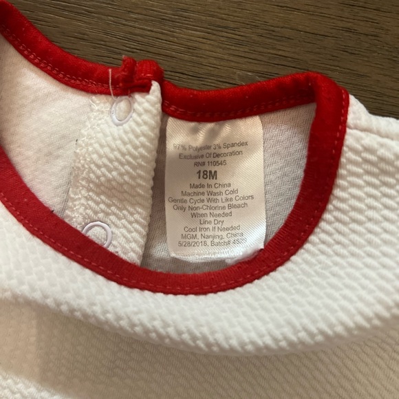 BABYGIRL CHRISTMAS DRESS - Picture 6 of 8